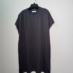 Supima Terry Sleeveless Midi Dress